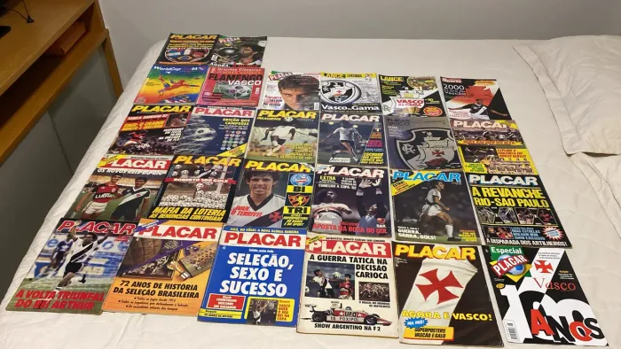 Revistas PLACAR antigas 
