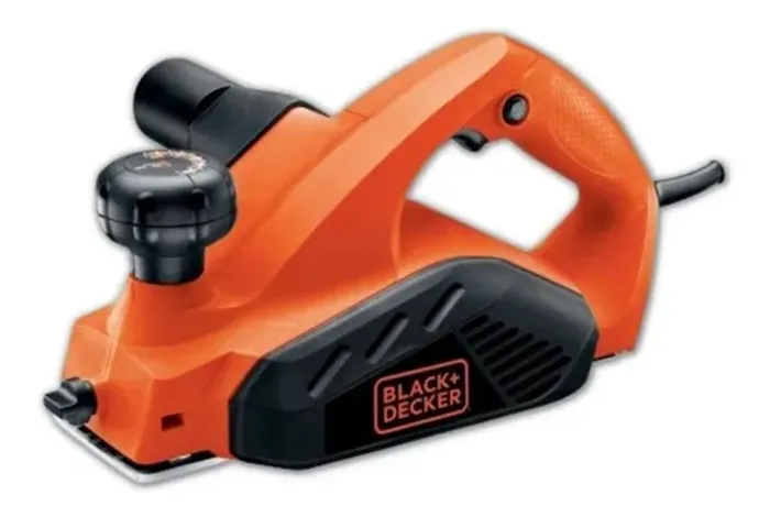 Plaina Elétrica 650w 82mm 7698br 220v Blackdecker Cor Laranja/preto