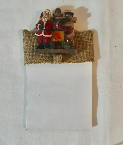 Bloco De Notas: Papai Noel De Natal - Vintage