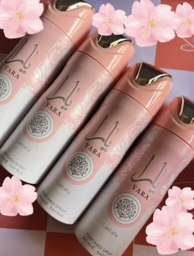 Perfume Árabe spray Yara rosa (novo)