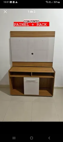 Rack com painel