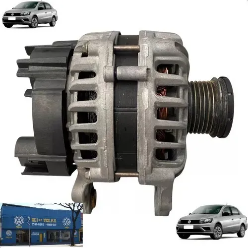Alternador 90 amperes original Valeo Voyage G8 1.6 16V MSI 2018 a 2023