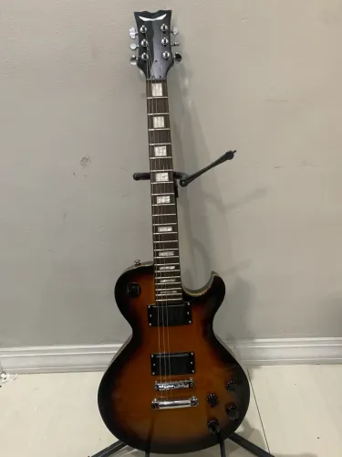 Guitarra Les Paul Dean Koreana Mogno braço Colado 