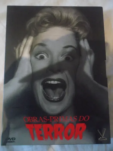 DVD Box Obras-Primas do Terror 1 DVD Digipack nacional e original