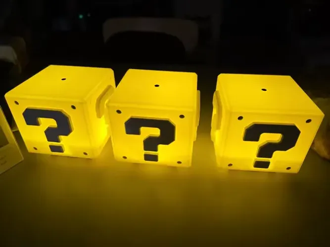 Luminária Super Mario / 2 Unidades / Produtos Novos / Pronta Entrega Envio Rápido