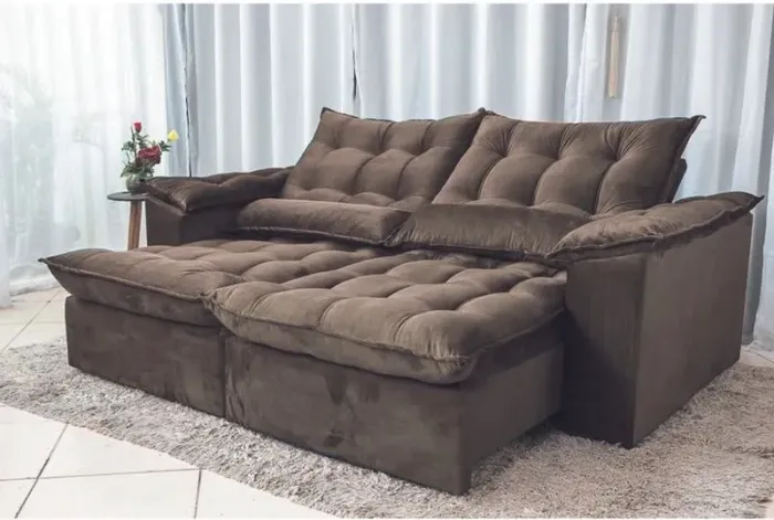 Sofá Retrátil e Reclinável - Conforto e Estilo para sua Sala