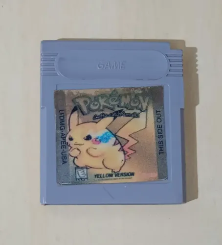 Cartucho Pokemon Yellow - Paralelo