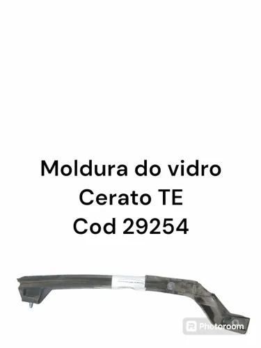 Moldura Do Vidro Cerato Lado Traseiro Esquerdo Cod 29254