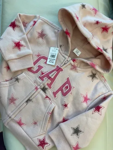 Casaco Gap Bebê Menina Estampa de Estrelas