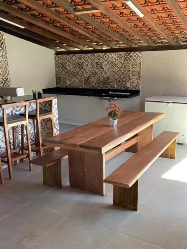 Mesa rústica