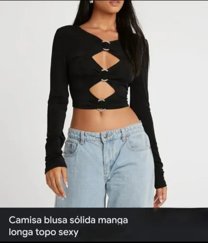Blusa Sexy argola