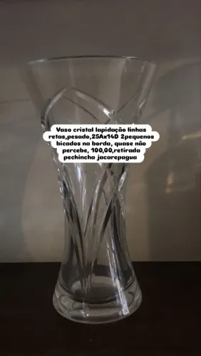 Vaso de cristal
