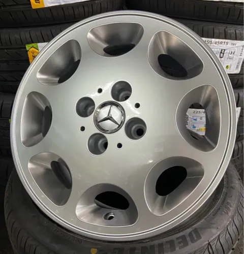 Rodas Mercedes aro 15 tala 6 furacão 4x100