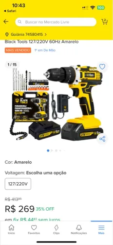 Furadeira/Parafusadeira 