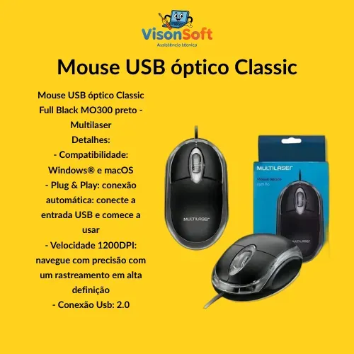 Mouse Classico USB