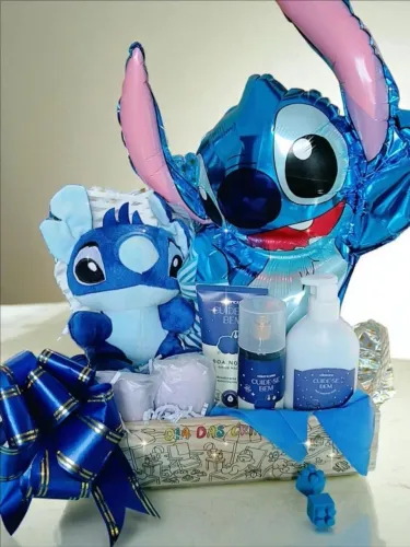 Kit boticário na cesta