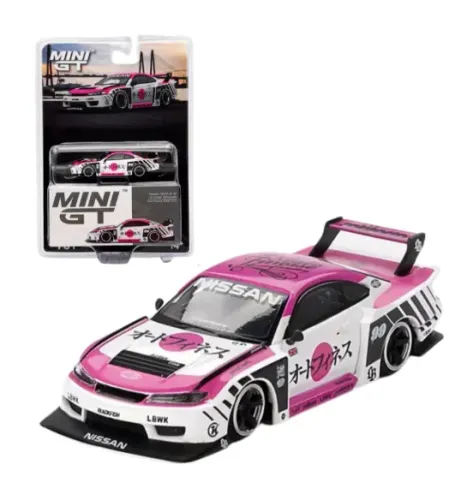 Mini GT Nissan LB-Super Silhouette S15 SILVIA Auto Finesse SEMA 2023 781
