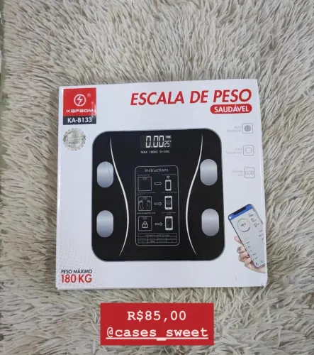 Balança Escala de Peso Kapbom KA-B133