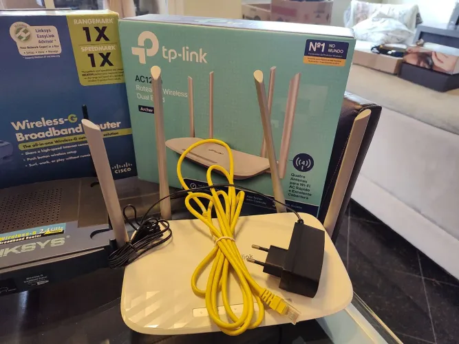 Roteador Wi-Fi TP-Link Archer AC1200- Leia o anúncio 