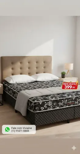 Seu sonho começa aqui !Mega promoção de camas , colchões e acessórios 