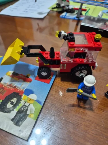 Lego 1876 -  "Soil Scooper" (Carregadeira de Terra) - Legoland