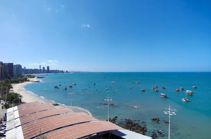 Apartamento luxo na beira mar- locação