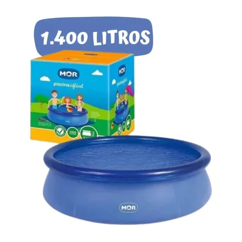 Piscina Inflável 1.400 Litros MOR infantil