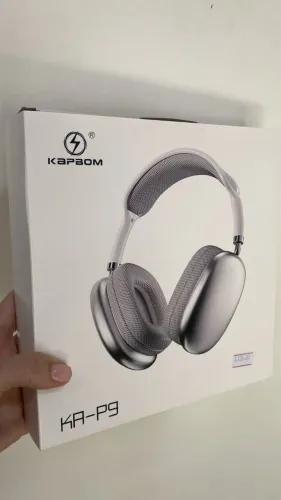 Fone De Ouvido Sem Fio Bluetooth Headphone Kapbom Ka P9 Branco -Loja Coimbra Comptadores 