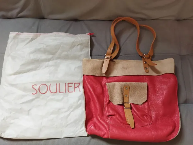 Bolsa Em couro Soulier