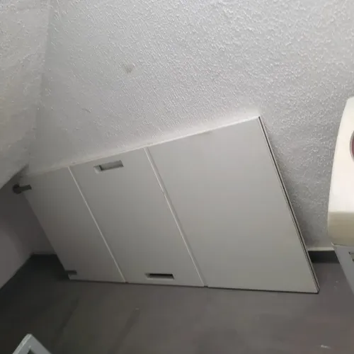 Portas de acesso ao sótão em MDF branco