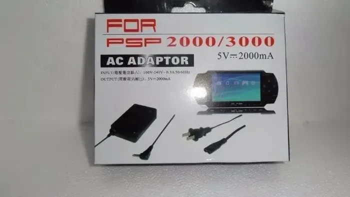 Fonte para psp 2000/3000 ac adptador 5v