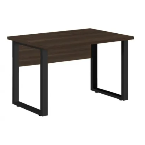 Mesa Para Escritório Com Estrutura Em Aço Tampo Premium Marsala 25469