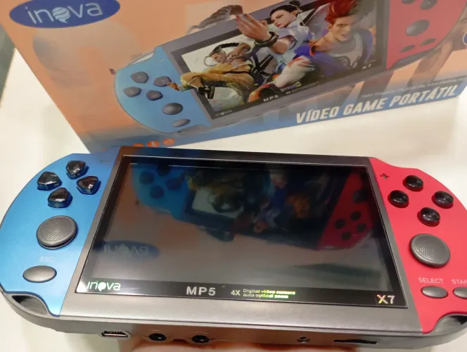 Video Game portátil com jogos recarregável Game Stick