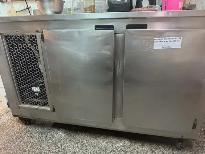 BANCADA REFRIGERADA INOX