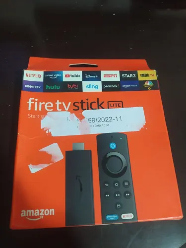 FIRE TV STICK ALEXA LITE NOVO LACRADO