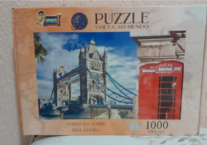 Puzzle 1000 peças - Ponte da Torre - Londres