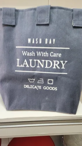 Cesto para Roupa Suja Laundry Wash Day - Delicado