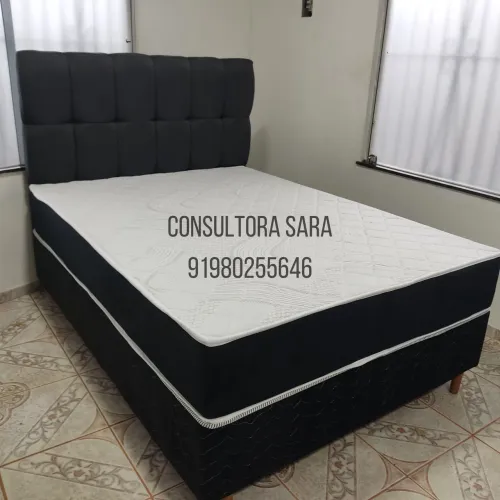CAMA CASAL SUPER CONFORTÁVEL E RESISTENTE