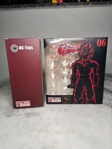 Dragon ball Z Vegetto OC toys ssj GOD lacrado