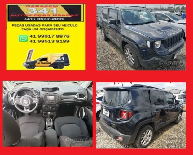 Peças usadas Jeep Renegade