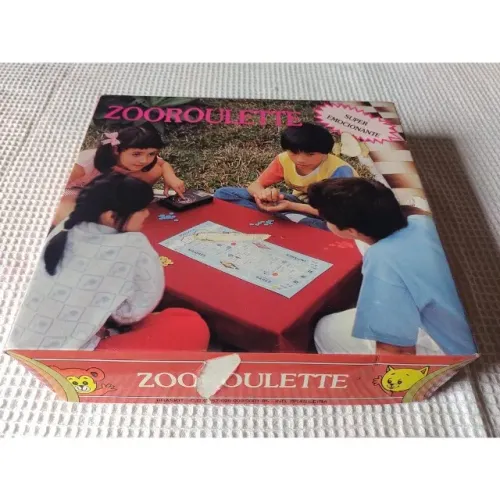 Zooroulette Brinquedo Antigo Anos 70 da Braskit Completo e Funcionando