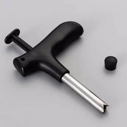 Furador Abridor Fura De Coco Verde Manual Aço Inox