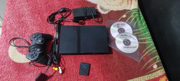Playstation 2 com jogos