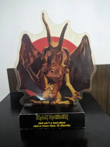 - LP Pic 7 Shape Iron Maiden From Here To Eternety - R$ 450,00