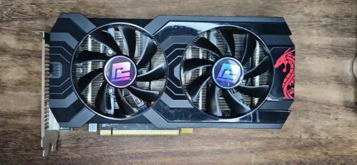 Placa de Video PowerColor Radeon RX 570 4GB GDDR5 Red Dragon 256-bit