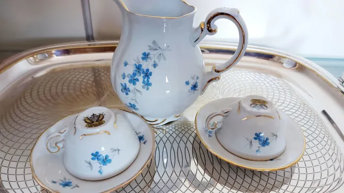 Kit para café, porcelana fina