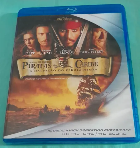 Piratas Do Caribe: A Maldição Do Pérola Negra [Blu-ray]