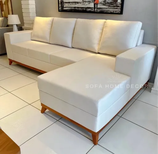 Sofá de Canto Branco - Promoção