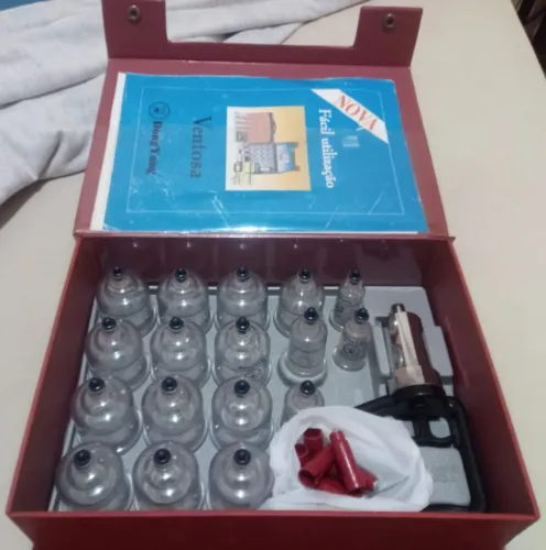 Kit de ventosas a vácuo DongYang - 17 copos + bomba manual