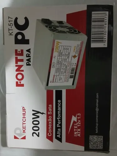 Fonte Desktop 200w 1.3v Nova